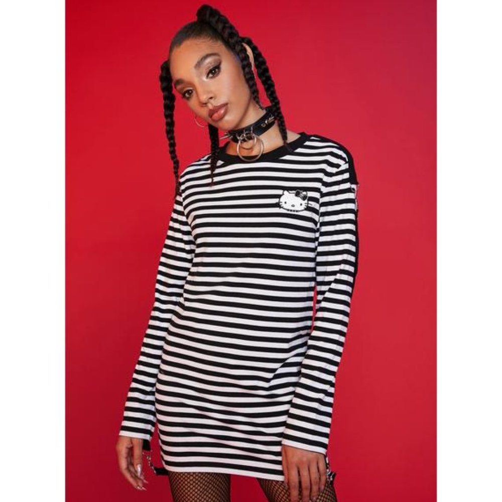 PRECIOUS PUNK STRAPPED TEE for jess